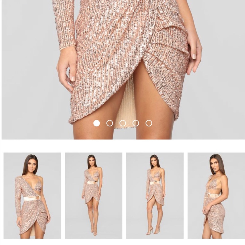 Gold Dress
